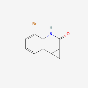 4-bromo-3,7b-dihydro-1H-cyclopropa[c]quinolin-2(1aH)-one