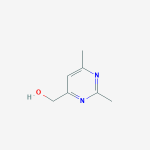 molecular formula C7H10N2O B1367186 (2,6-二甲基嘧啶-4-基)甲醇 CAS No. 54198-75-3
