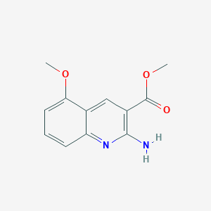 Methyl 2-amino-5-methoxyquinoline-3-carboxylate