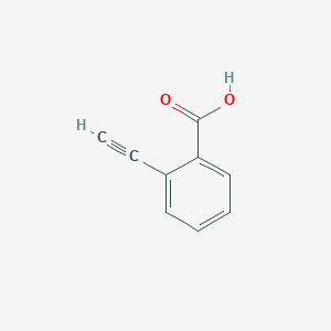 molecular formula C9H6O2 B1367192 2-乙炔基苯甲酸 CAS No. 33578-00-6