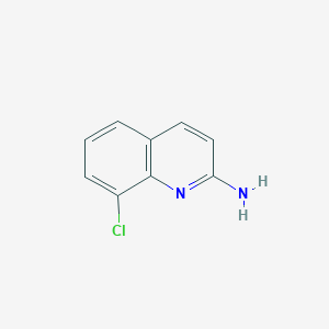 molecular formula C9H7ClN2 B1367201 8-Chloroquinolin-2-amine CAS No. 343868-74-6