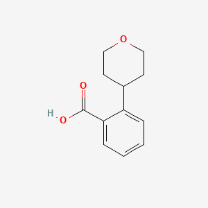 2-(Tetrahydro-2H-pyran-4-yl)benzoic acid