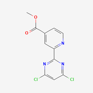 Methyl 2-(4,6-dichloropyrimidin-2-yl)isonicotinate