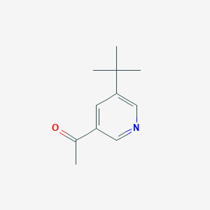 1-(5-(tert-Butyl)pyridin-3-yl)ethanone