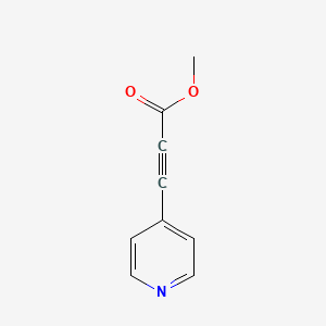 molecular formula C9H7NO2 B1367210 Methyl 3-(4-Pyridyl)propiolate CAS No. 78584-33-5
