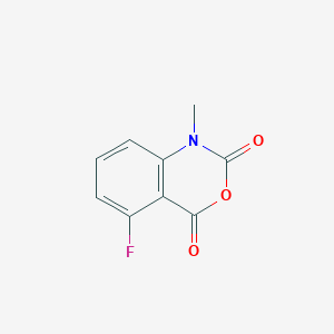 molecular formula C9H6FNO3 B1367211 5-Fluoro-1-methyl-1H-benzo[d][1,3]oxazine-2,4-dione 