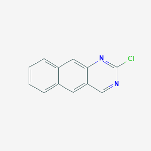 molecular formula C12H7ClN2 B13672260 2-Chlorobenzo[g]quinazoline 