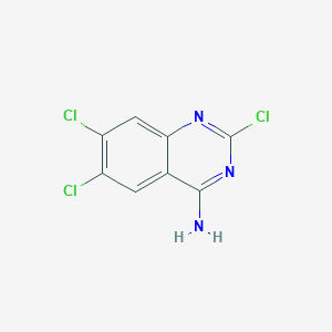 2,6,7-Trichloroquinazolin-4-amine