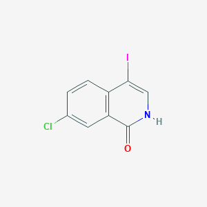 7-Chloro-4-iodoisoquinolin-1-ol