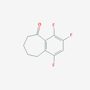 1,3,4-Trifluoro-6,7,8,9-tetrahydro-5H-benzo[7]annulen-5-one