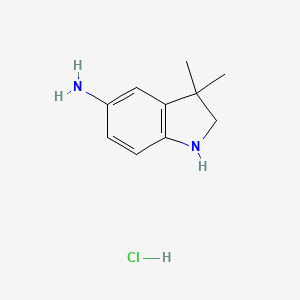 3,3-Dimethylindolin-5-amine hydrochloride