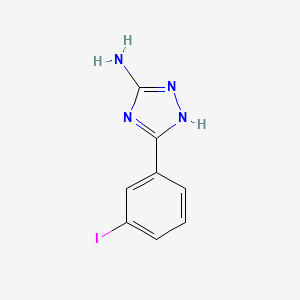 5-Amino-3-(3-iodophenyl)-1H-1,2,4-triazole