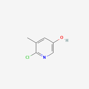 molecular formula C6H6ClNO B1367268 6-氯-5-甲基吡啶-3-醇 CAS No. 54232-03-0