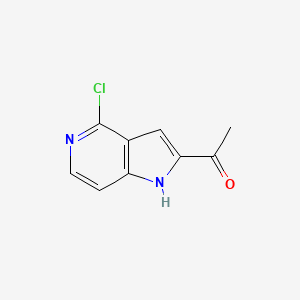 1-(4-Chloro-1H-pyrrolo[3,2-c]pyridin-2-yl)ethanone