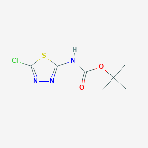 tert-Butyl (5-chloro-1,3,4-thiadiazol-2-yl)carbamate