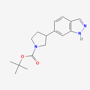 6-(1-Boc-3-pyrrolidinyl)-1H-indazole