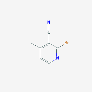 molecular formula C7H5BrN2 B1367304 2-溴-4-甲基烟腈 CAS No. 65996-02-3