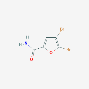 4,5-Dibromofuran-2-carboxamide