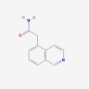 2-(Isoquinolin-5-yl)acetamide