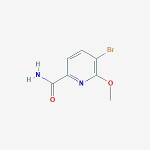 5-Bromo-6-methoxypicolinamide