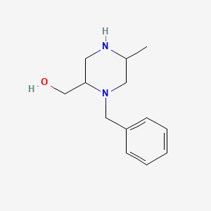 [(2S,5R)-1-Benzyl-5-methyl-2-piperazinyl]methanol