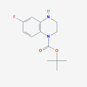 tert-Butyl 6-fluoro-3,4-dihydroquinoxaline-1(2H)-carboxylate