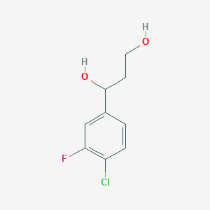 (S)-1-(4-Chloro-3-fluorophenyl)-1,3-propanediol