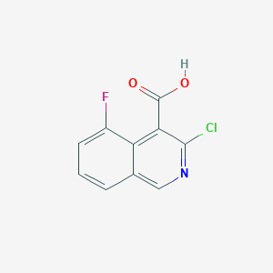 3-Chloro-5-fluoroisoquinoline-4-carboxylic acid