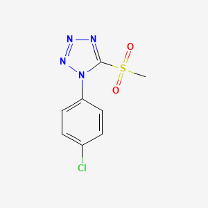 1-(4-Chlorophenyl)-5-(methylsulfonyl)-1H-tetrazole