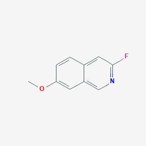 3-Fluoro-7-methoxyisoquinoline