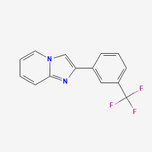 2-[3-(Trifluoromethyl)phenyl]imidazo[1,2-a]pyridine