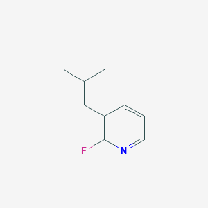 2-Fluoro-3-isobutylpyridine