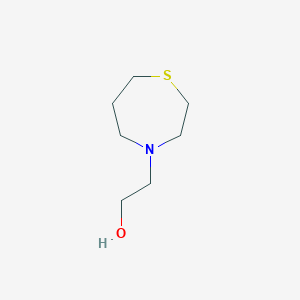molecular formula C7H15NOS B1367368 2-(1,4-Thiazepan-4-yl)ethan-1-ol 