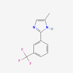 5-methyl-2-[3-(trifluoromethyl)phenyl]-1H-imidazole