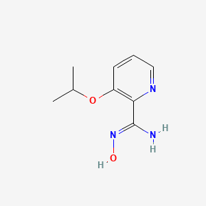 N-Hydroxy-3-isopropoxypicolinimidamide