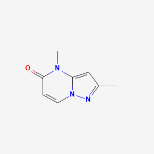 2,4-Dimethylpyrazolo[1,5-a]pyrimidin-5(4H)-one