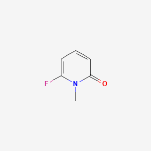 molecular formula C6H6FNO B13673977 6-Fluoro-1-methylpyridin-2(1H)-one 