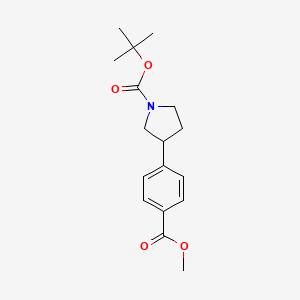 Methyl 4-(1-Boc-3-pyrrolidinyl)benzoate