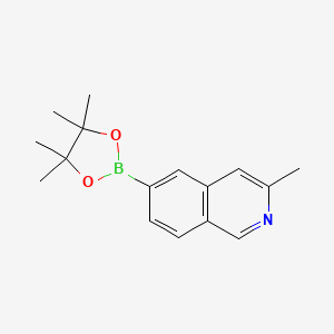 3-Methyl-6-(4,4,5,5-tetramethyl-1,3,2-dioxaborolan-2-yl)isoquinoline