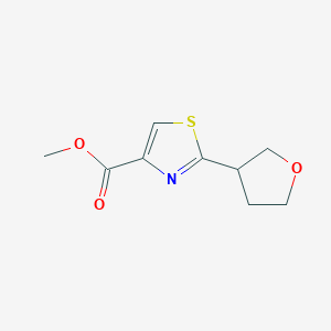 Methyl 2-(Tetrahydrofuran-3-yl)thiazole-4-carboxylate