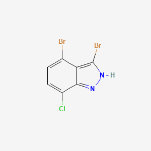 3,4-Dibromo-7-chloro-1H-indazole