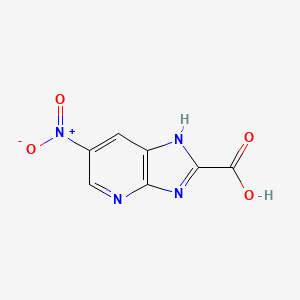 6-Nitro-1H-imidazo[4,5-b]pyridine-2-carboxylic Acid