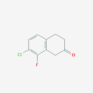 7-Chloro-8-fluoro-3,4-dihydronaphthalen-2(1H)-one