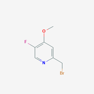 2-(Bromomethyl)-5-fluoro-4-methoxypyridine