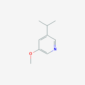 3-Isopropyl-5-methoxypyridine