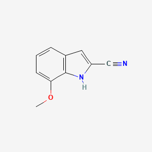 7-Methoxy-1H-indole-2-carbonitrile