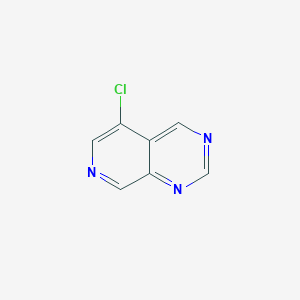 molecular formula C7H4ClN3 B13674372 5-Chloropyrido[3,4-d]pyrimidine 