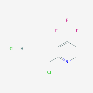 2-(Chloromethyl)-4-(trifluoromethyl)pyridine hydrochloride