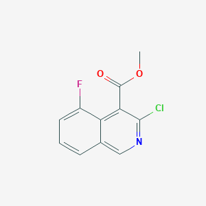 Methyl 3-chloro-5-fluoroisoquinoline-4-carboxylate