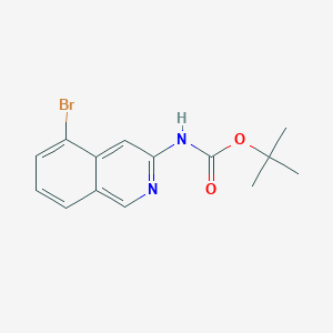 tert-butyl (5-Bromoisoquinolin-3-yl)carbamate